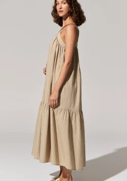 Pol Acacia Sundress - Light Khaki
