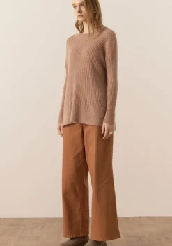 Pol Fitch Ribbed Knit - Blush