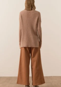 Pol Fitch Ribbed Knit - Blush