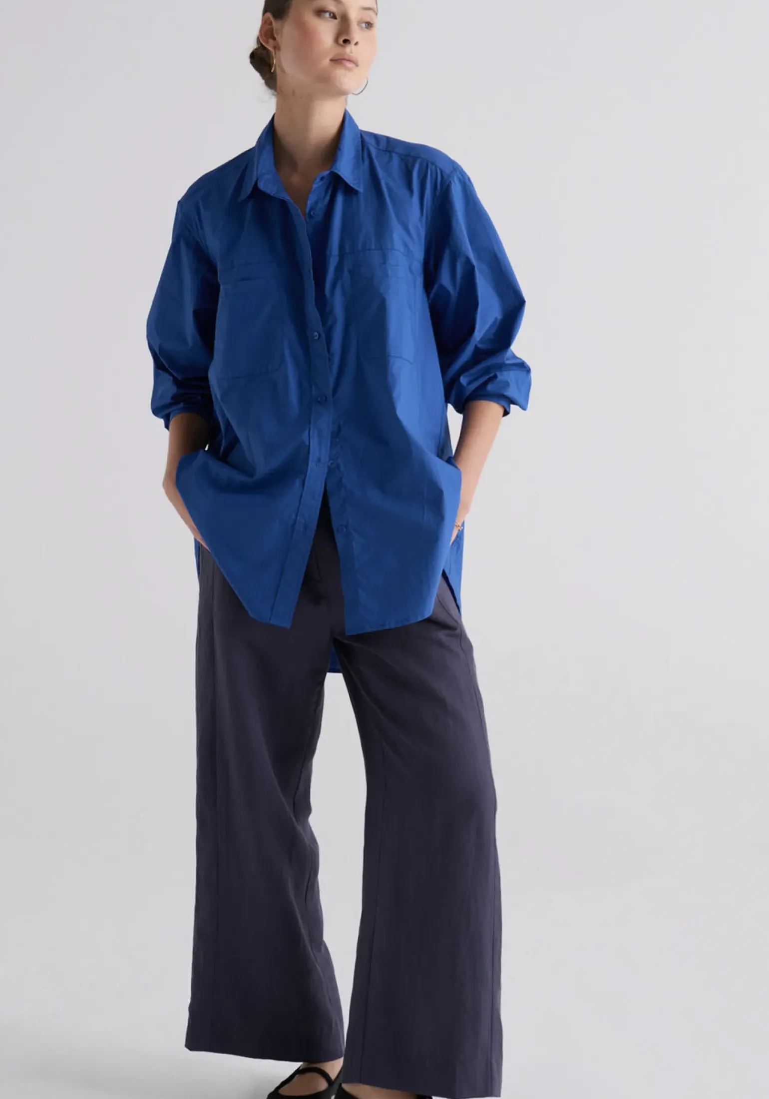 Pol Louie Pocket Shirt - Marine