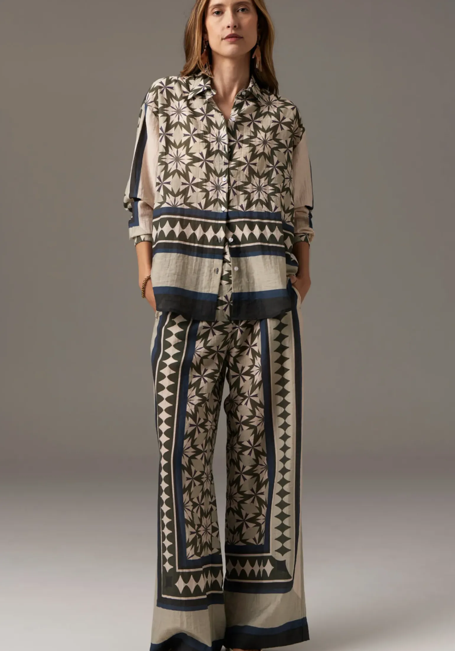Pol Positano Shirt - Positano Print