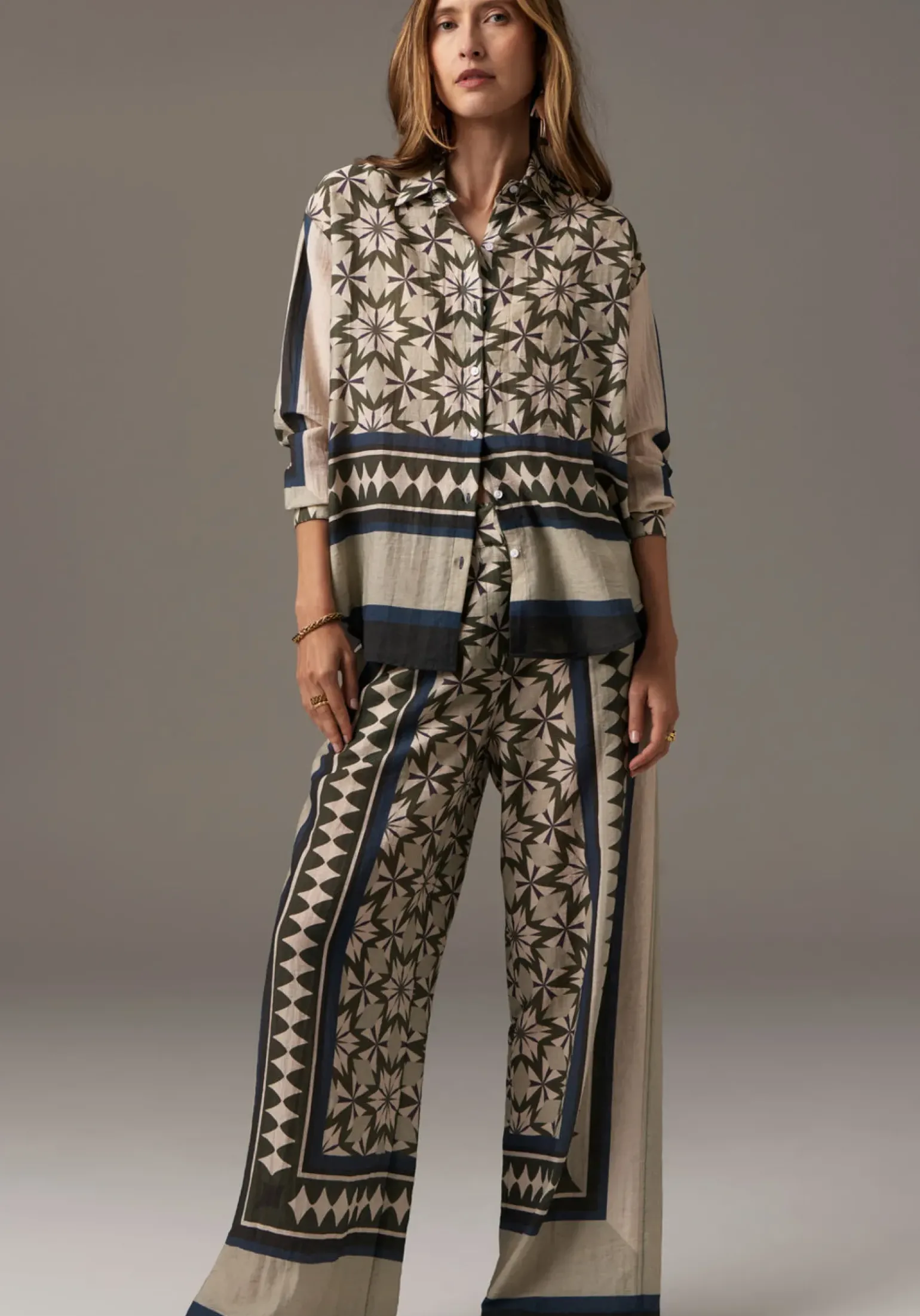 Pol Positano Shirt - Positano Print