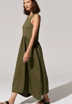 Pol Toya Tank Dress - Khaki