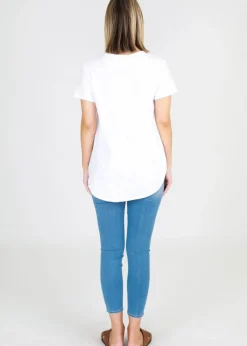 3rd Story Elwood Tee - White