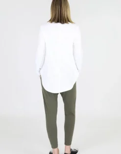3rd Story Scarlett Long Sleeve Tee - White