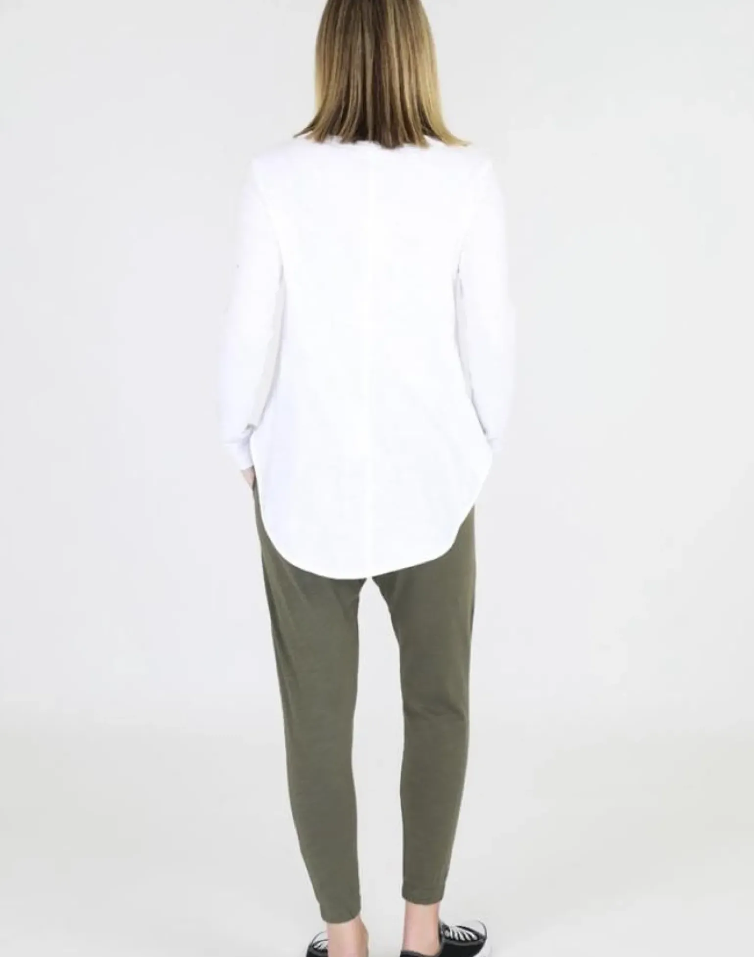 3rd Story Scarlett Long Sleeve Tee - White