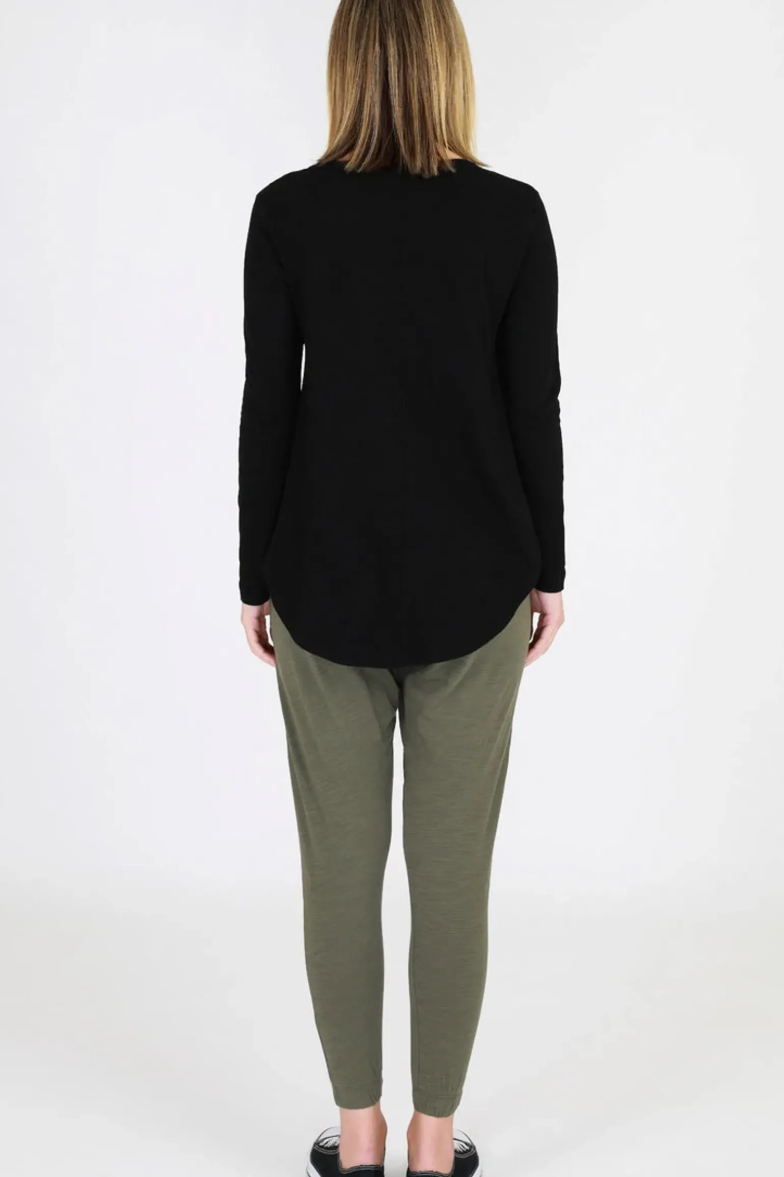 3rd Story Scarlett Long Sleeve Tee - Black