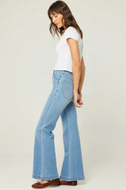 Rolla's Eastcoast Flare Carly- Vintage Blue