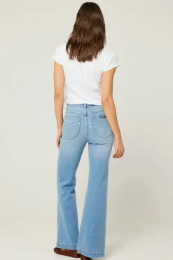 Rolla's Eastcoast Flare Carly- Vintage Blue