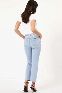 Rollas Original Straight Lune - Light Vintage Blue