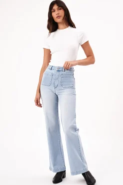 Rolla's Sailor Long Jean Sophie- Light Blue
