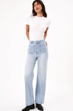 Rolla's Sailor Long Jean Sophie- Light Blue