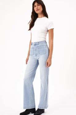 Rolla's Sailor Long Jean Sophie- Light Blue