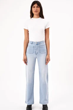 Rolla's Sailor Long Jean Sophie- Light Blue