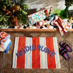 Sage & Clare Ballico Nudie Bath Mat - Paprika