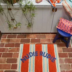 Sage & Clare Ballico Nudie Bath Mat - Paprika