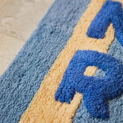 Sage & Clare Ira Nudie Rudie Bath Mat - Blue Jean