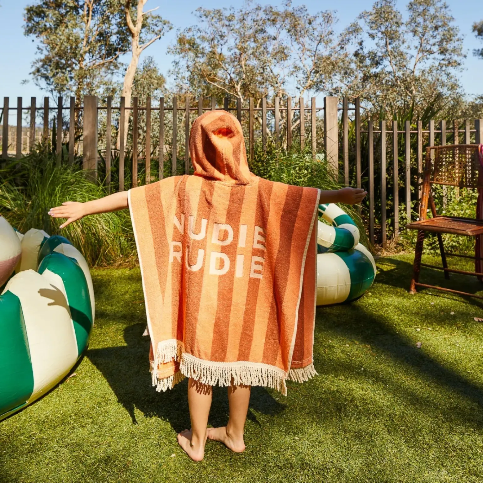 Sage & Clare Jarita Hooded Towel - Desert