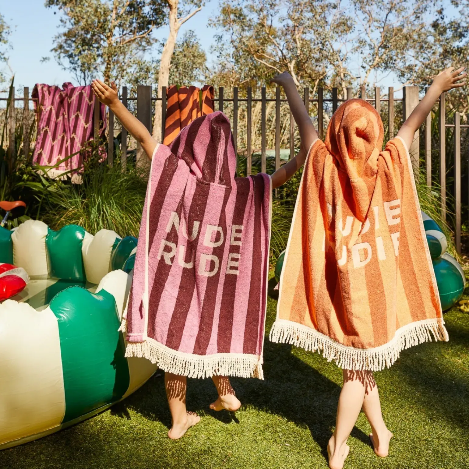 Sage & Clare Jarita Hooded Towel - Desert
