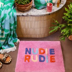 Sage & Clare Nudie Rudie Bath Mat Mini - Dahlia