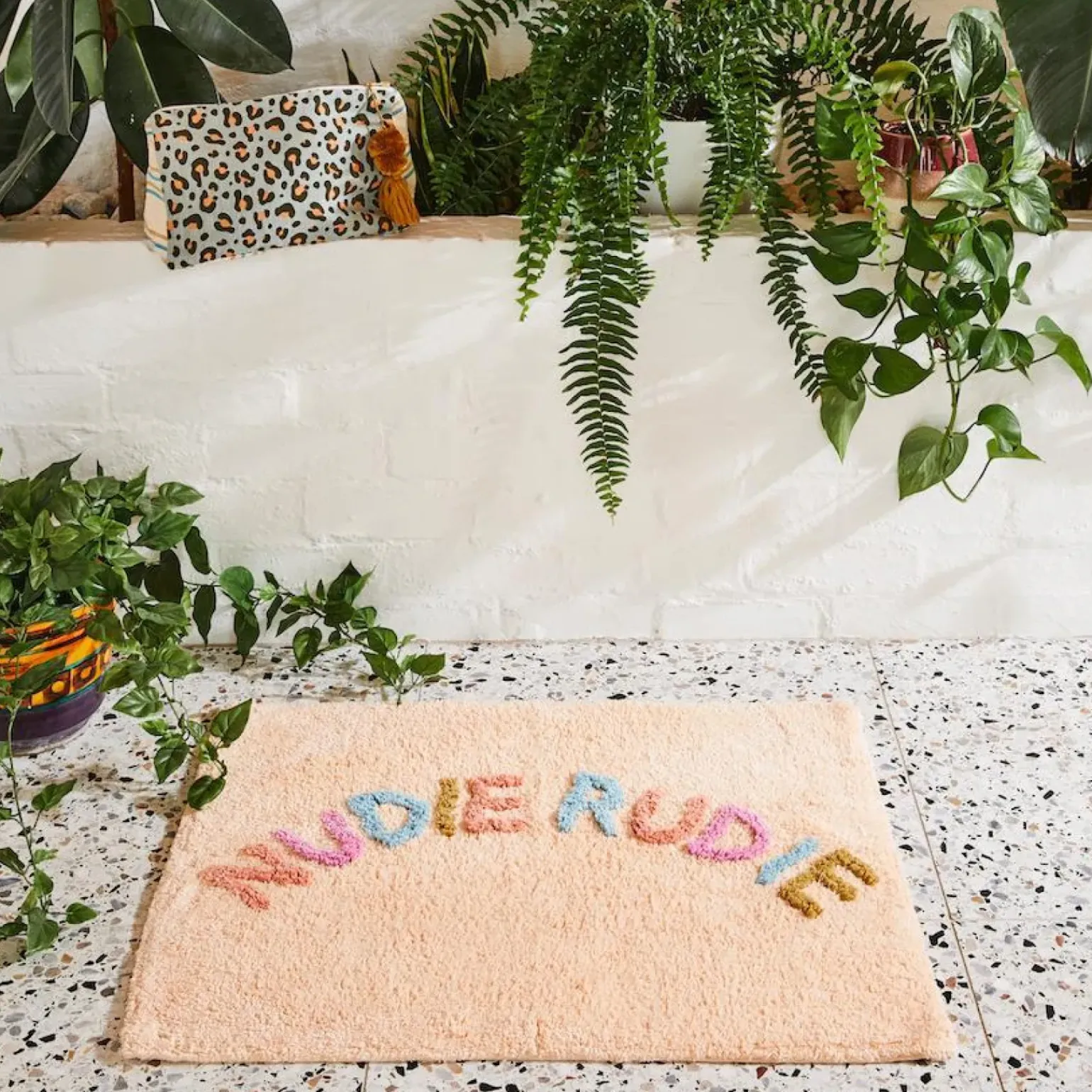 Sage & Clare Tula Nudie Bath Mat - Tigre