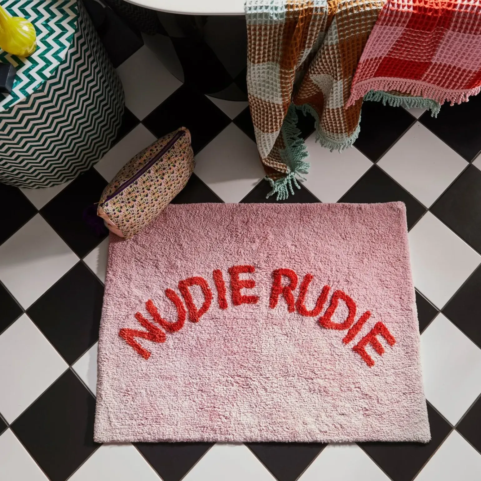 Sage & Clare Tula Nudie Rudie Bath Mat- Lilac