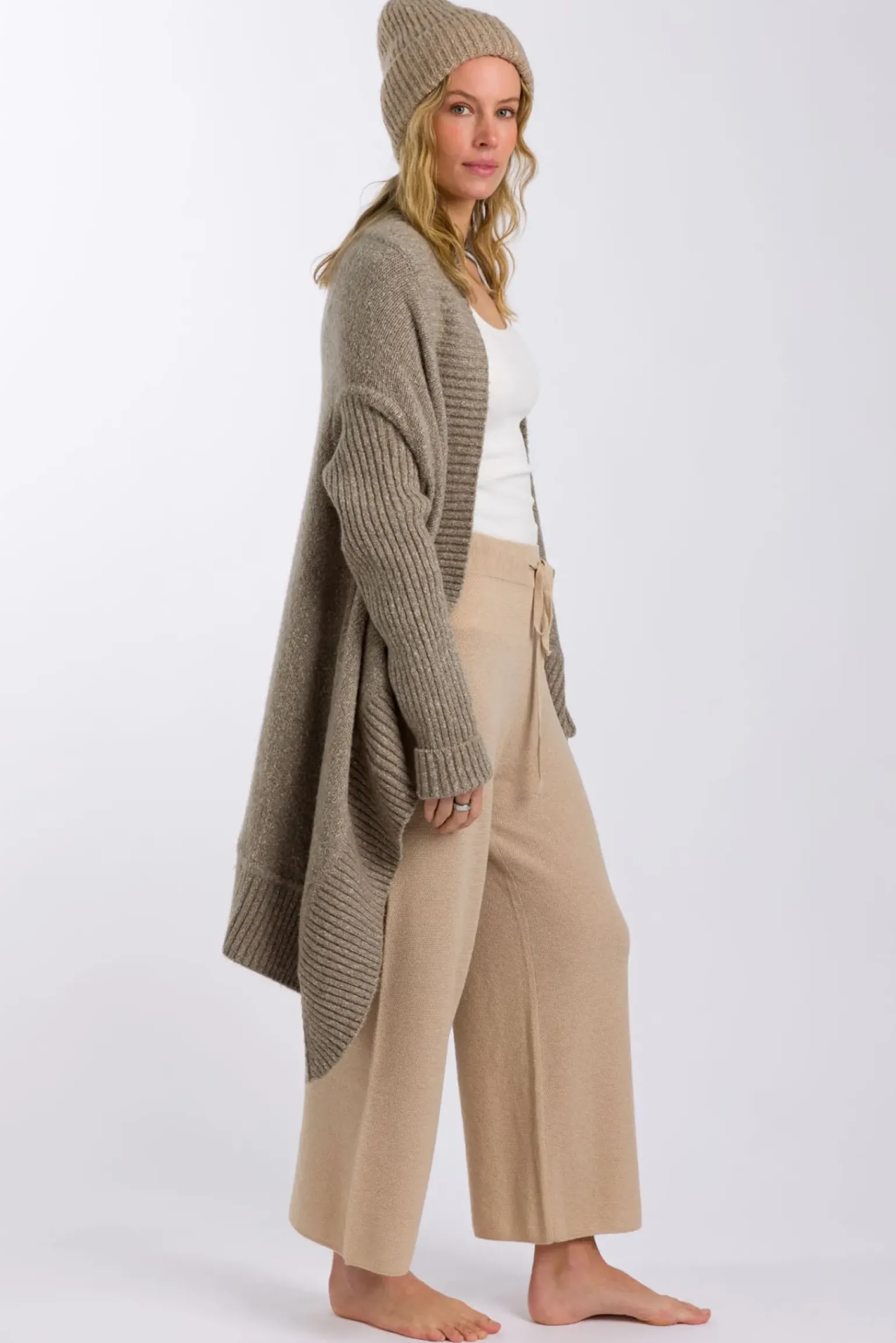 Talamaya Cascade Cardigan - Vintage Khaki