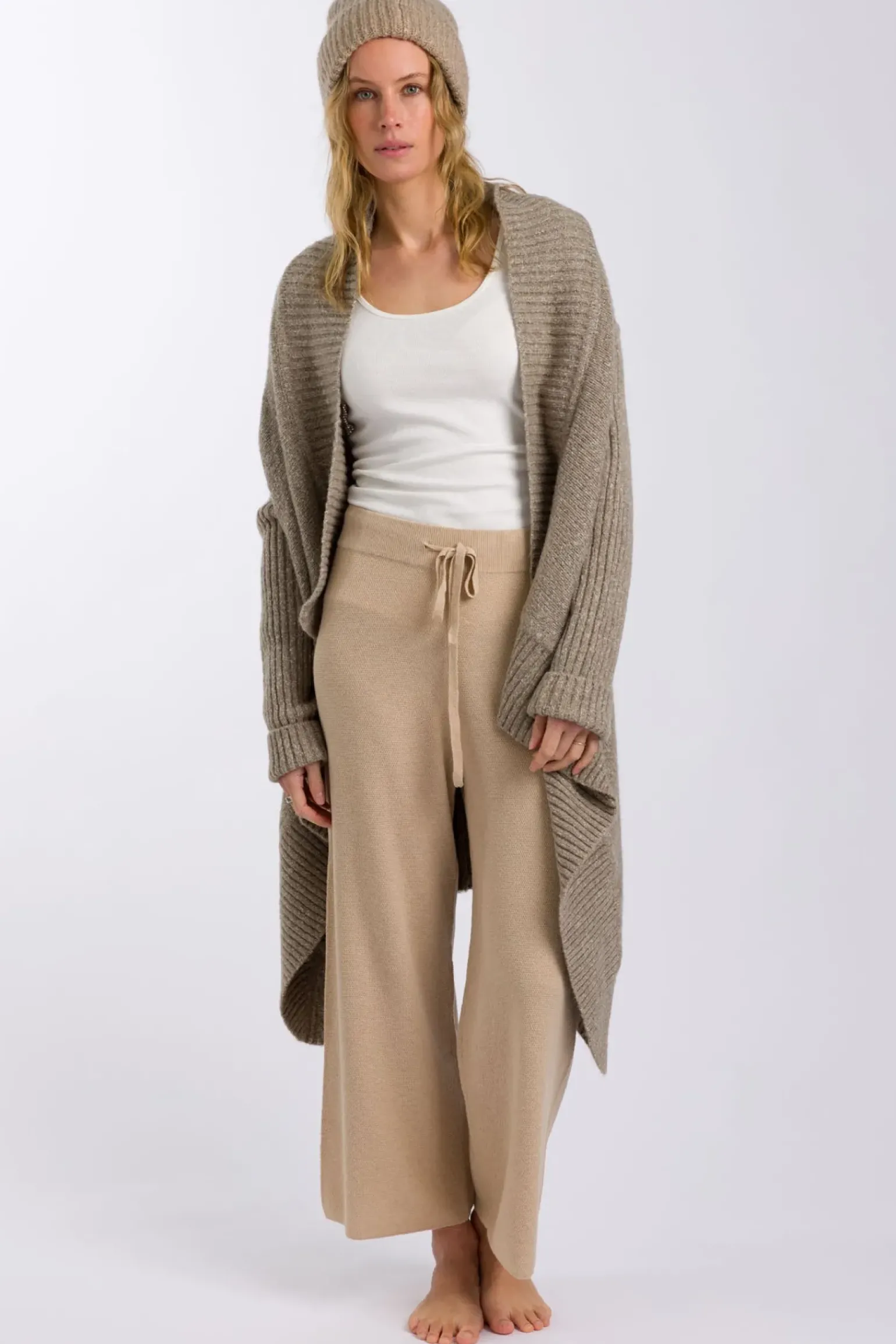 Talamaya Cascade Cardigan - Vintage Khaki