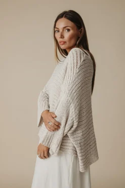 Talamaya Coast to Coast Pullover - Coconut