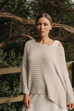 Talamaya Coast to Coast Pullover - Coconut