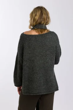 Talamaya Drift Airy Pullover - Heath Green