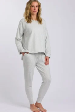 Talamaya Heavenly Fleece Windcheater - Silver Marle