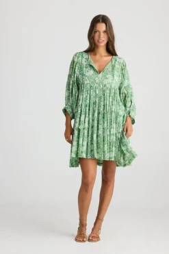 Talisman Wisteria Mini Dress - Apple Blossom