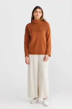 The Shanty Amor Knit - Terracotta