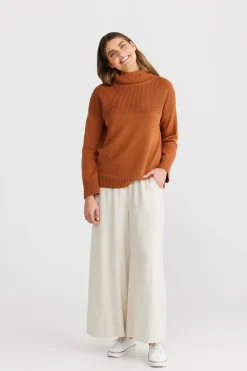 The Shanty Amor Knit - Terracotta