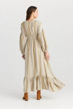 The Shanty Bella Dress - Taj Stripe