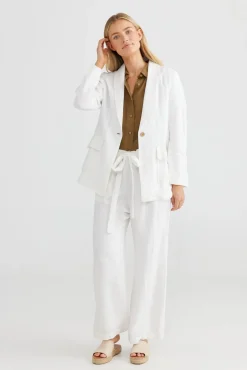 The Shanty Didi Jacket - White