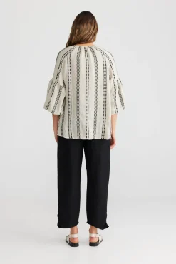 The Shanty Salerno Top - Valentina Stripe
