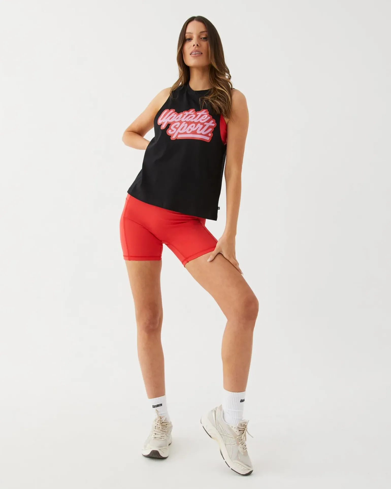 Upstate Unwind Tank- Black Bubble