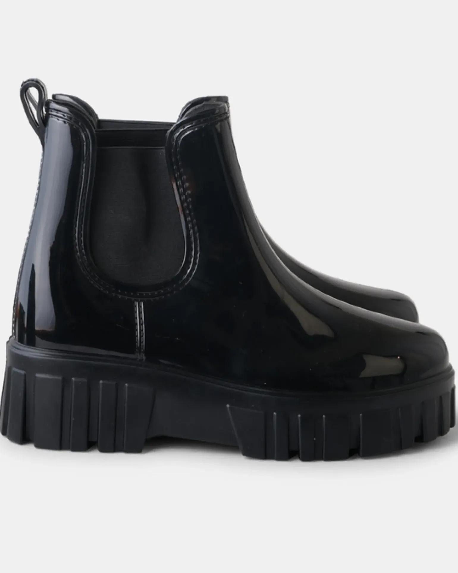 Walnut Leon Gumboot - Black
