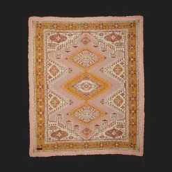 Wandering Folk Desert Throw - Pink Sands