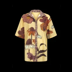 Wandering Folk Glades Over Swim Shirt - Chamomile