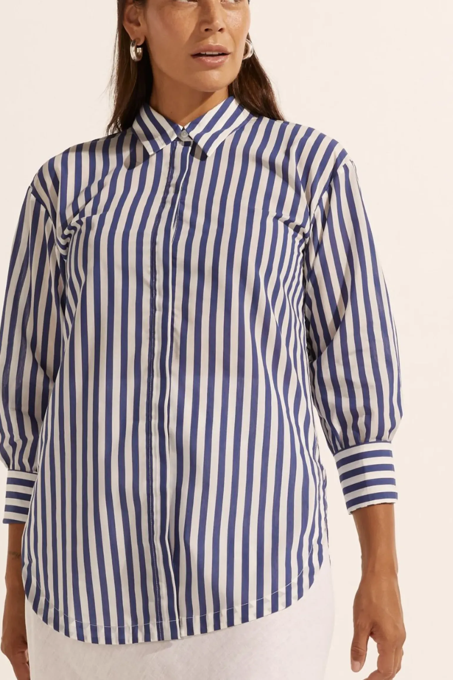 Zoe Kratzmann Agile Top - Navy Stripe