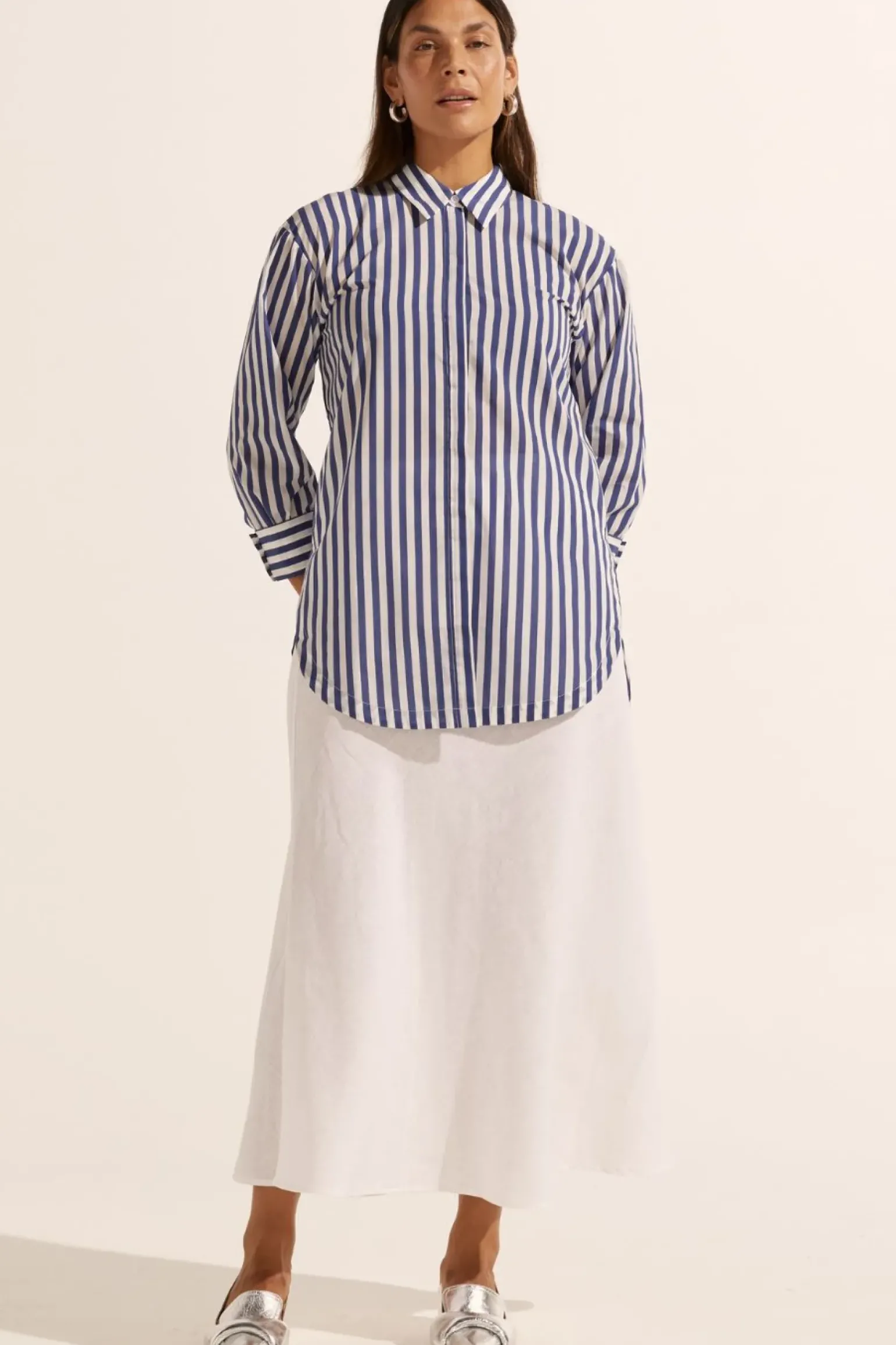 Zoe Kratzmann Agile Top - Navy Stripe