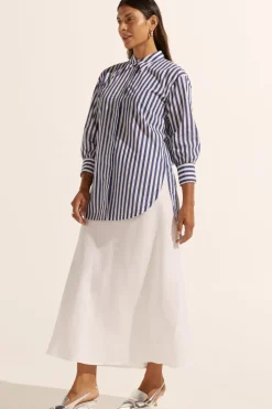Zoe Kratzmann Agile Top - Navy Stripe