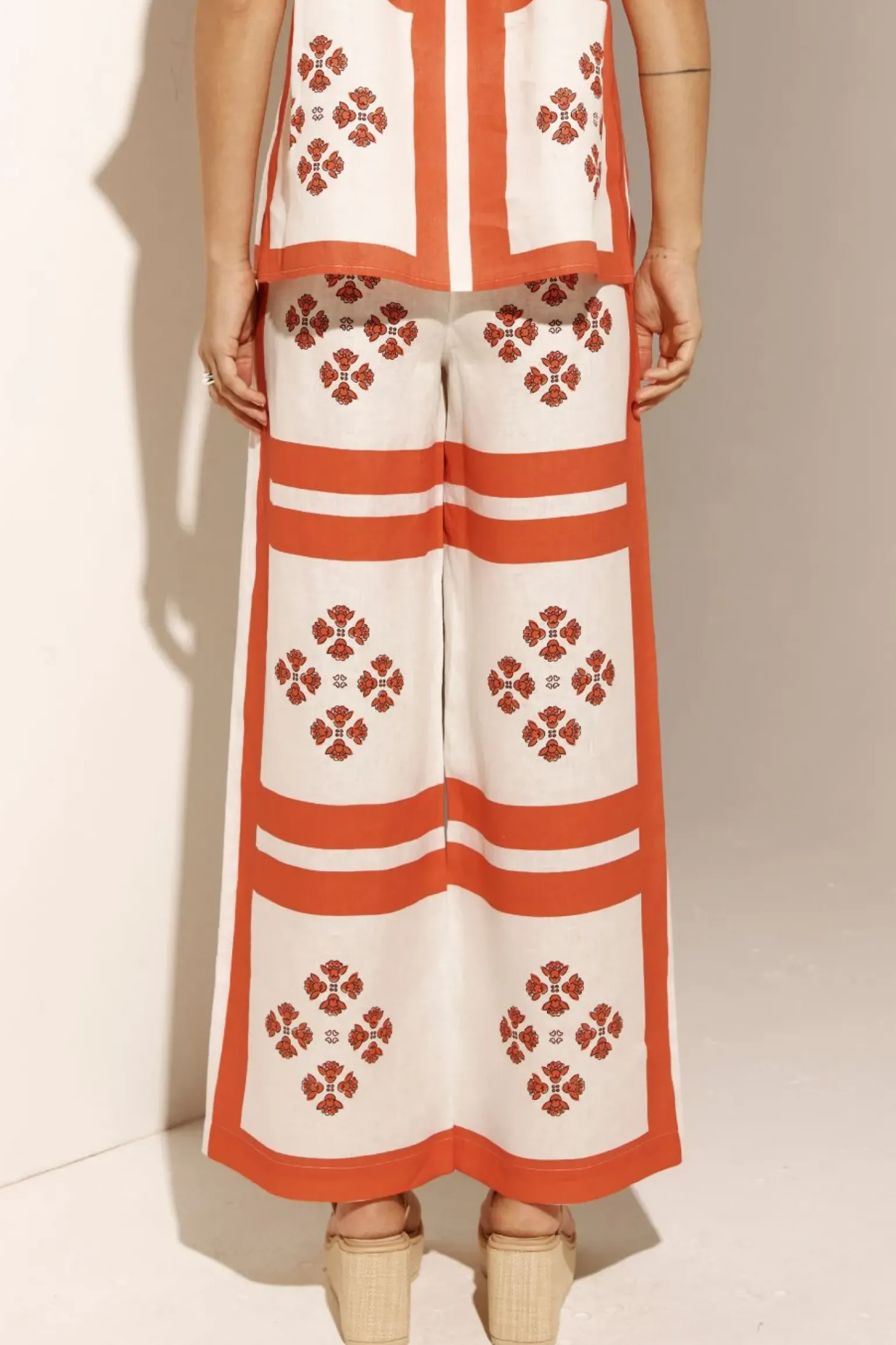 Zoe Kratzmann Breeze Pant - Tamarillo Scarf