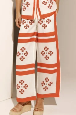 Zoe Kratzmann Breeze Pant - Tamarillo Scarf