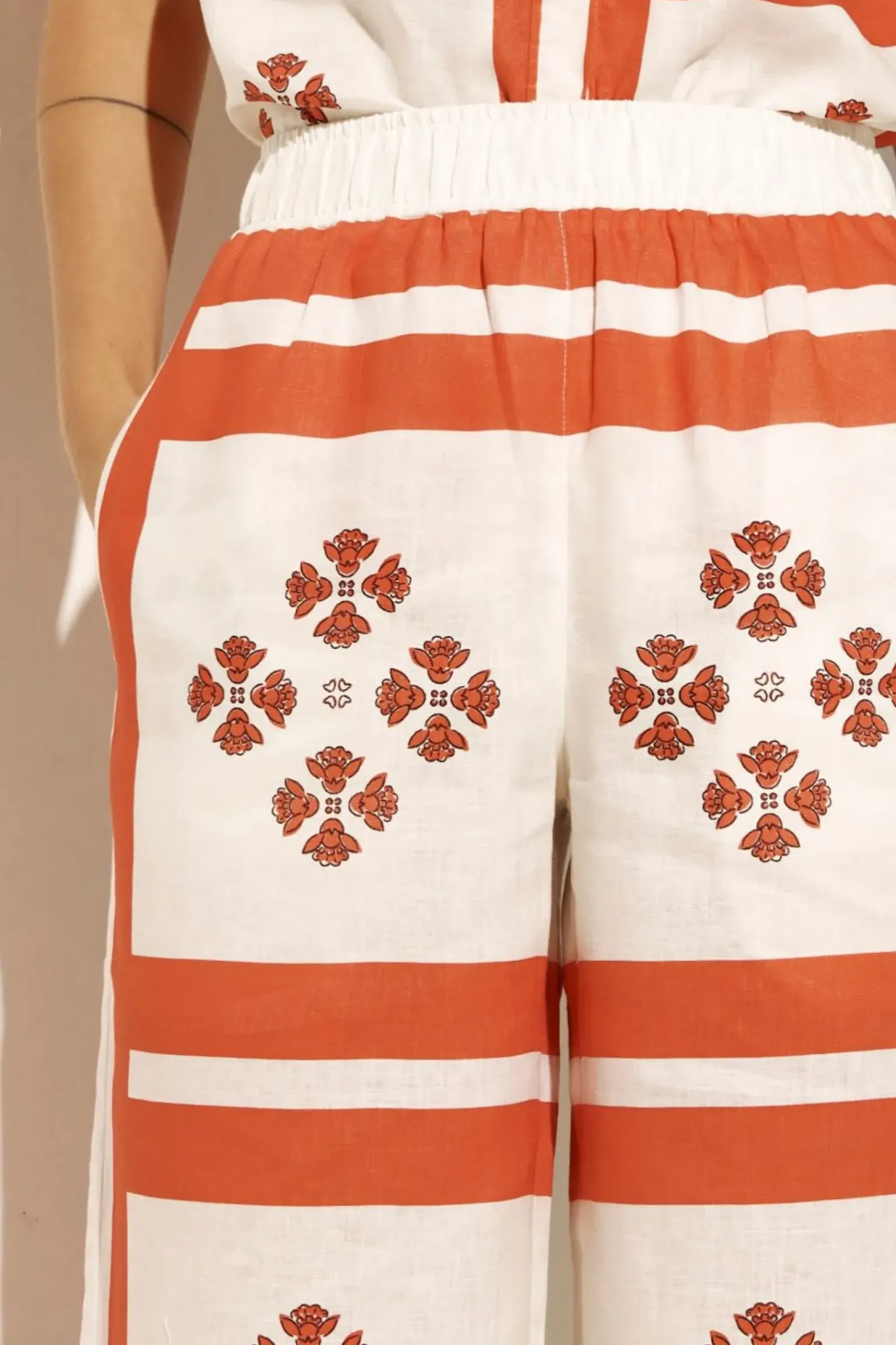 Zoe Kratzmann Breeze Pant - Tamarillo Scarf