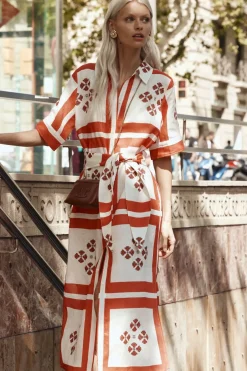 Zoe Kratzmann Globe Dress - Tamarillo Scarf