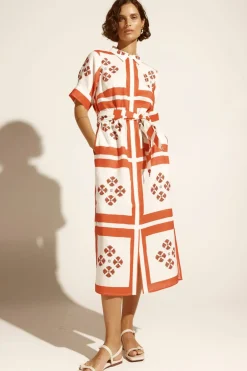 Zoe Kratzmann Globe Dress - Tamarillo Scarf